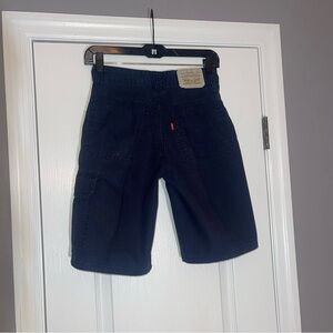 Levi's Blue Denim Shorts Classic Knee-Length 12 Reg
